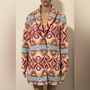 Women’s Idyllwind Aztec Western Button Jacket XS